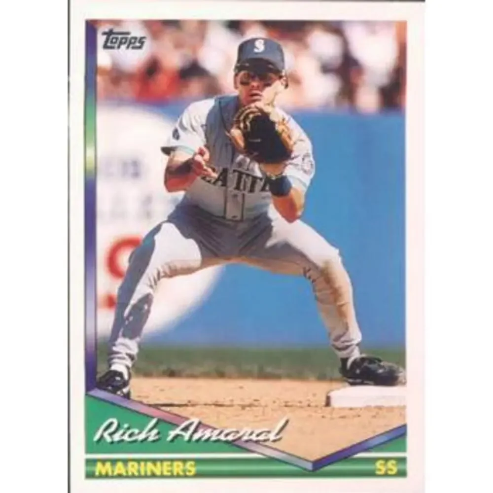 1994 Topps Rich Amaral # 233 Seattle Mariners